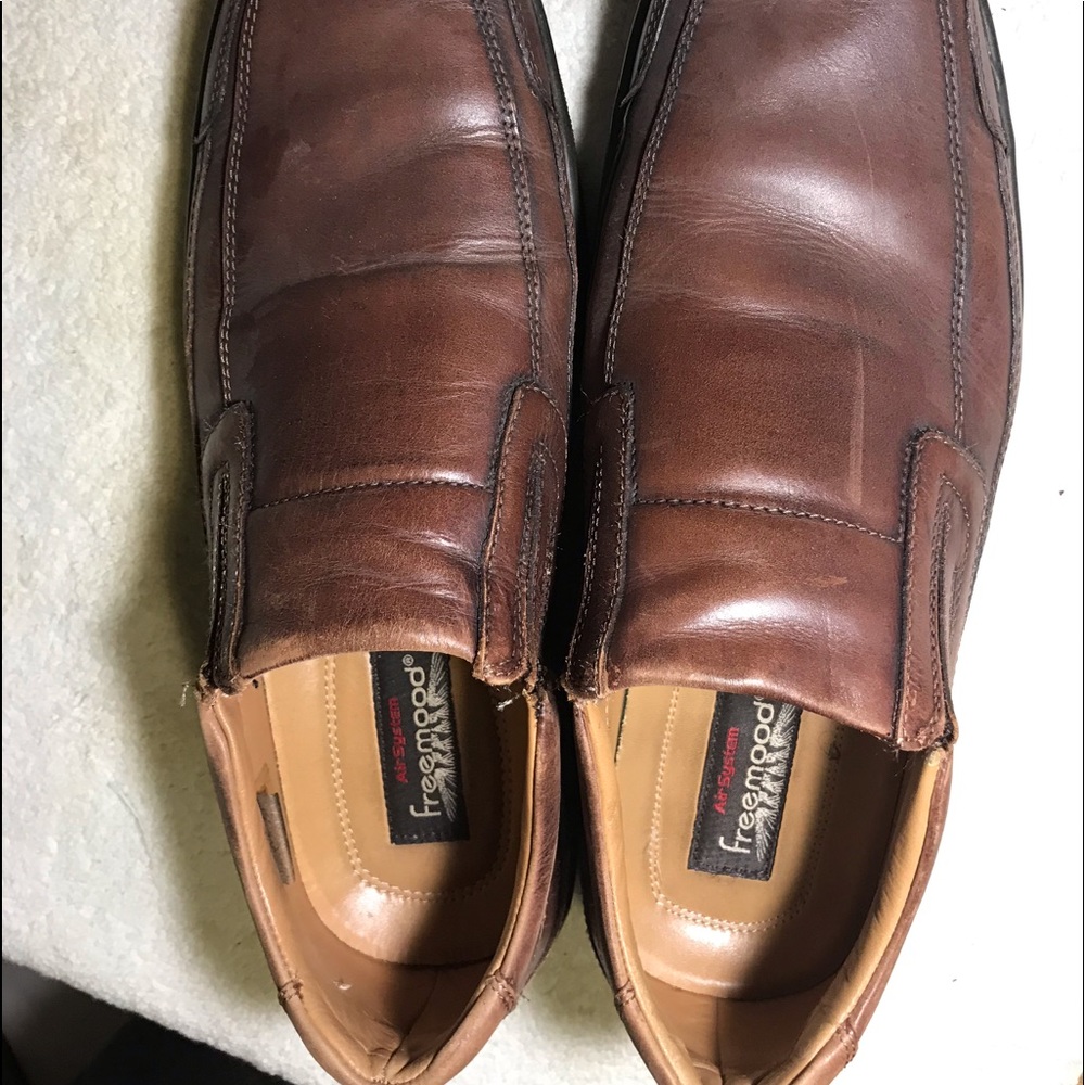 *RARE* Men's FREEMOOD "InfinityLeather Dress Shoes
